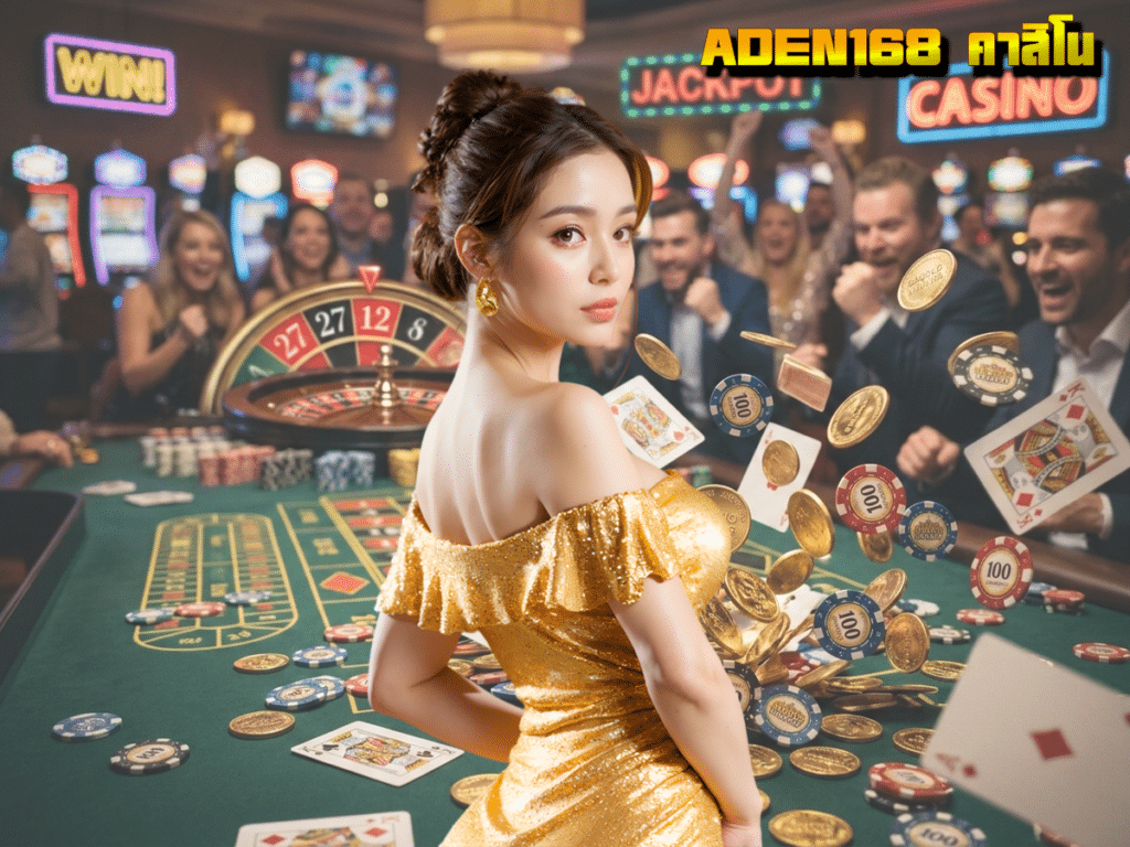 ADEN168 คาสิโน อาณาจักรเดิมพันยุคใหม่ แหล่งรวมสล็อตแตกง่ายที่เซียนตัวจริงเลือกใช้